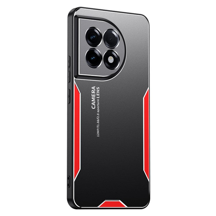 For OnePlus Ace 2 5G / 11R 5G Slim Case Anti-Drop Hybrid Matte Phone Cover - Red