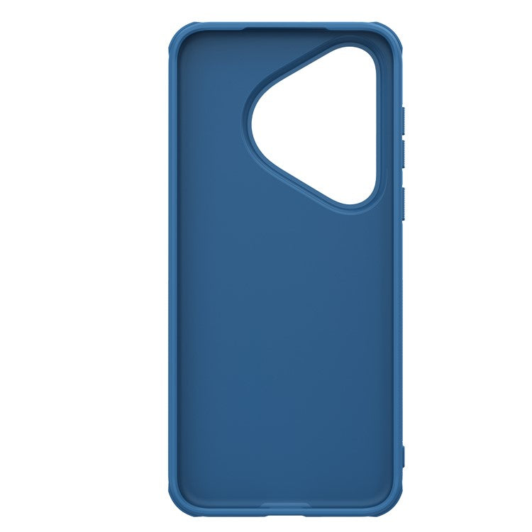 NILLKIN Super Frosted Shield Pro for Huawei Pura 70 Case PC+TPU Anti-Fall Shockproof Phone Cover - Blue