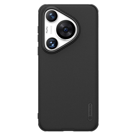 NILLKIN Super Frosted Shield Pro for Huawei Pura 70 Case PC+TPU Anti-Fall Shockproof Phone Cover - Black
