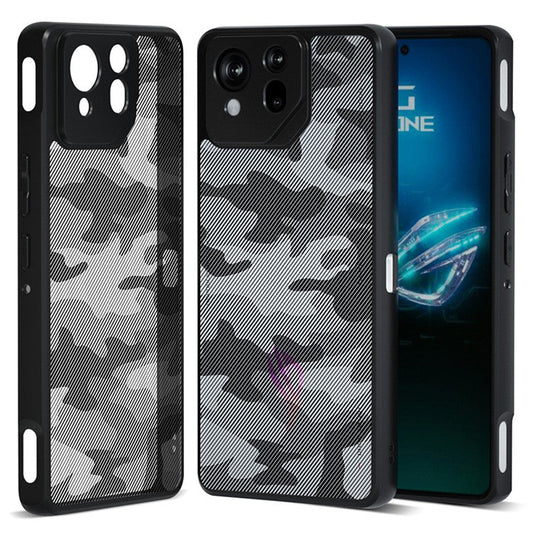 IBMRS For Asus ROG Phone 8 5G Case TPU+PC Shockproof Protection Phone Cover - Artistic Camouflage