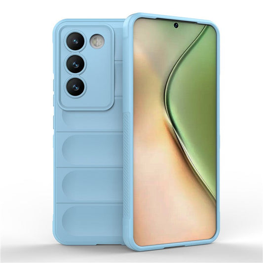 For vivo Y200e 5G Case TPU Rugged Design Drop Protection Phone Shell - Baby Blue