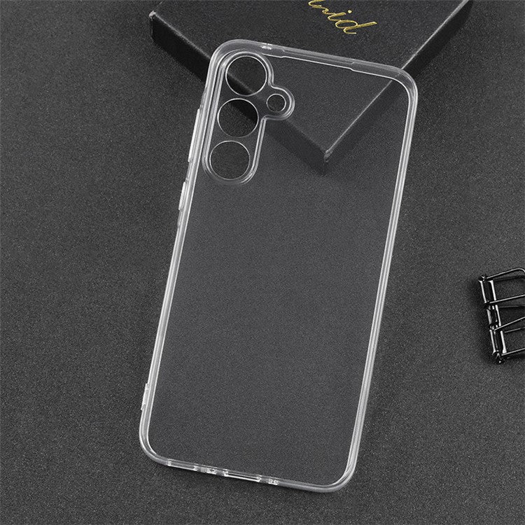 For Samsung Galaxy M15 5G Case Clear TPU Slim Phone Cover Camera Lens Protection