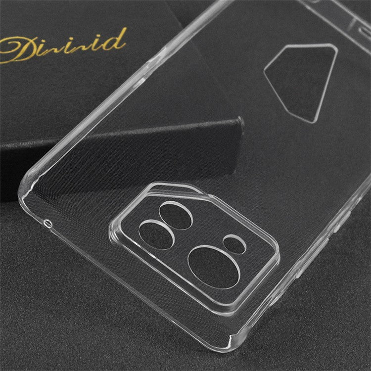 For Asus ROG Phone 8 5G Case TPU Thin Transparent Protective Back Cover