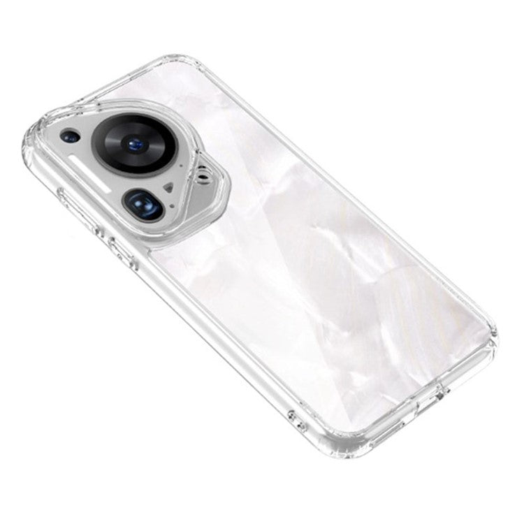 For Huawei Pura 70 Ultra Drop Protection Phone Case TPU+PC Hybrid Cover - Transparent