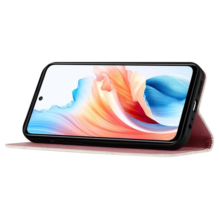 YB Pattern Printing Leather Series-2 For Oppo Reno11 Pro 5G (Global) Protective Case Leather Phone Shell - Never Stop Dreaming