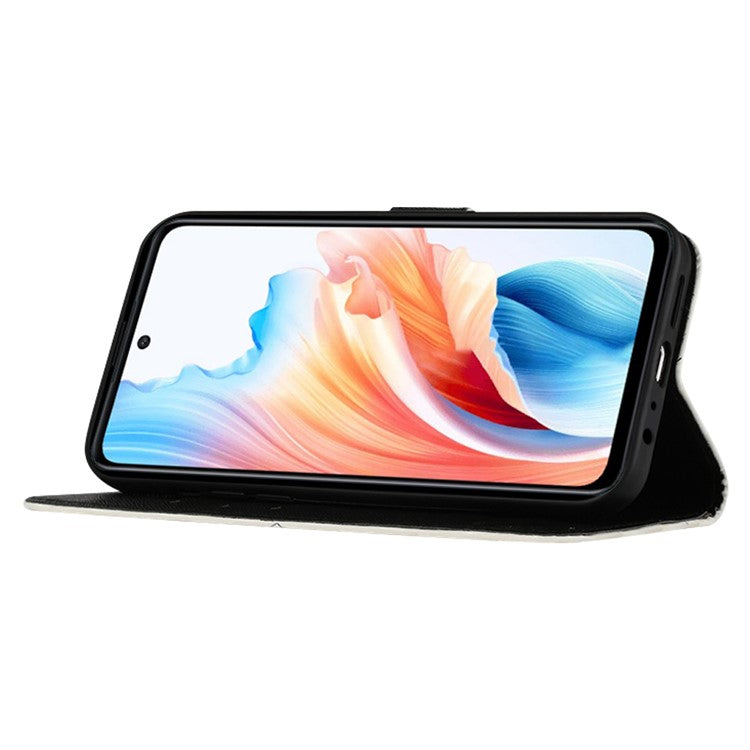YB Pattern Printing Leather Series-2 For Oppo Reno11 Pro 5G (Global) Protective Case Leather Phone Shell - Skull