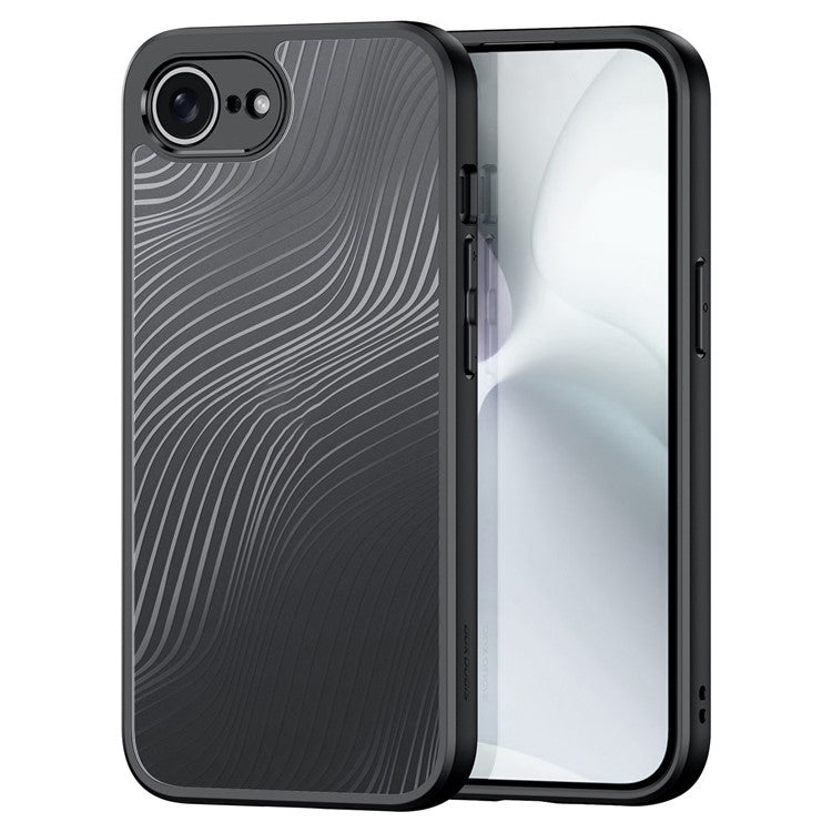 DUX DUCIS Aimo Series For iPhone 16e Case Drop Proof Protective Phone Cover (REACH Certification) - Black