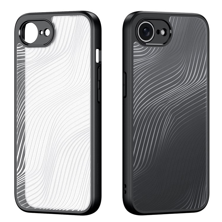 DUX DUCIS Aimo Series For iPhone 16e Case Drop Proof Protective Phone Cover (REACH Certification) - Black