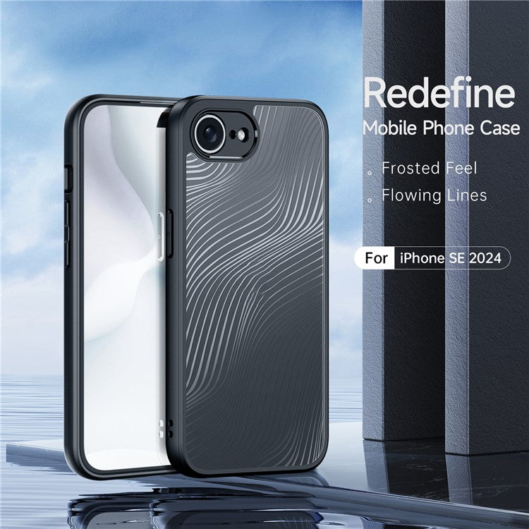 DUX DUCIS Aimo Series For iPhone 16e Case Drop Proof Protective Phone Cover (REACH Certification) - Black