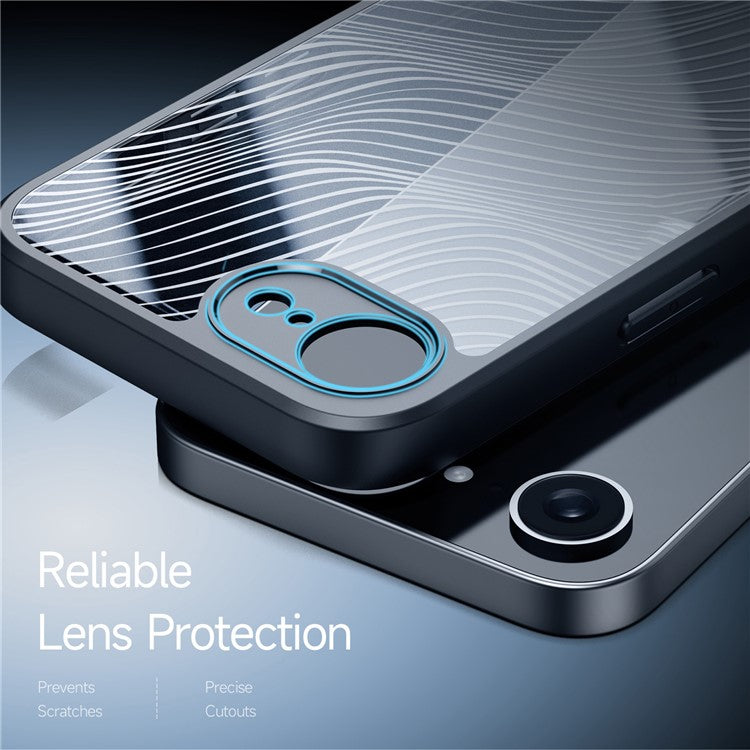 DUX DUCIS Aimo Series For iPhone 16e Case Drop Proof Protective Phone Cover (REACH Certification) - Black