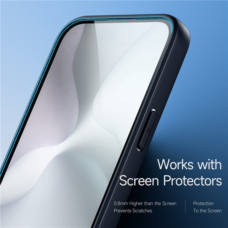 DUX DUCIS Aimo Series For iPhone 16e Case Drop Proof Protective Phone Cover (REACH Certification) - Black