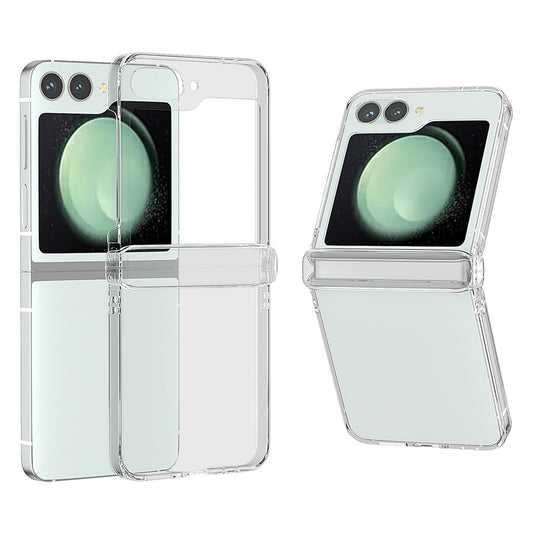 For Samsung Galaxy Z Flip7 FE 5G / Z Flip6 5G Clear Phone Case Hard PC Protective Phone Cover