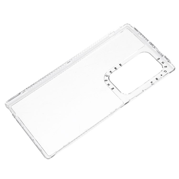 For Samsung Galaxy S24 Ultra Case Air Guard Corners PC+TPU Protective Phone Cover - Transparent