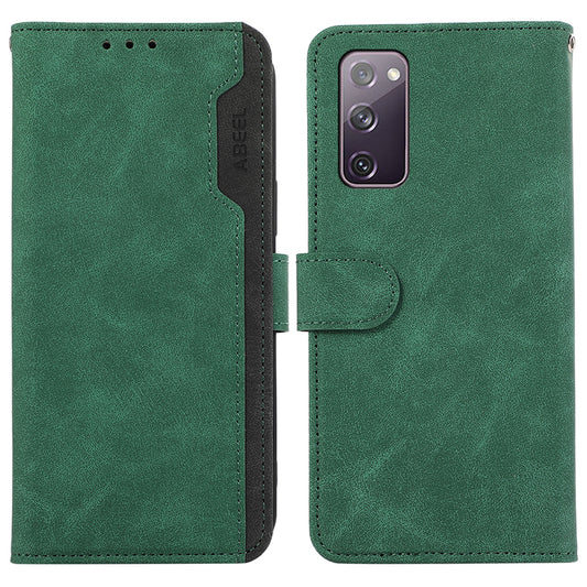 ABEEL For Samsung Galaxy S20 FE / S20 FE 5G / S20 FE 2022 / S20 Lite Case RFID Blocking Wallet Phone Cover - Green