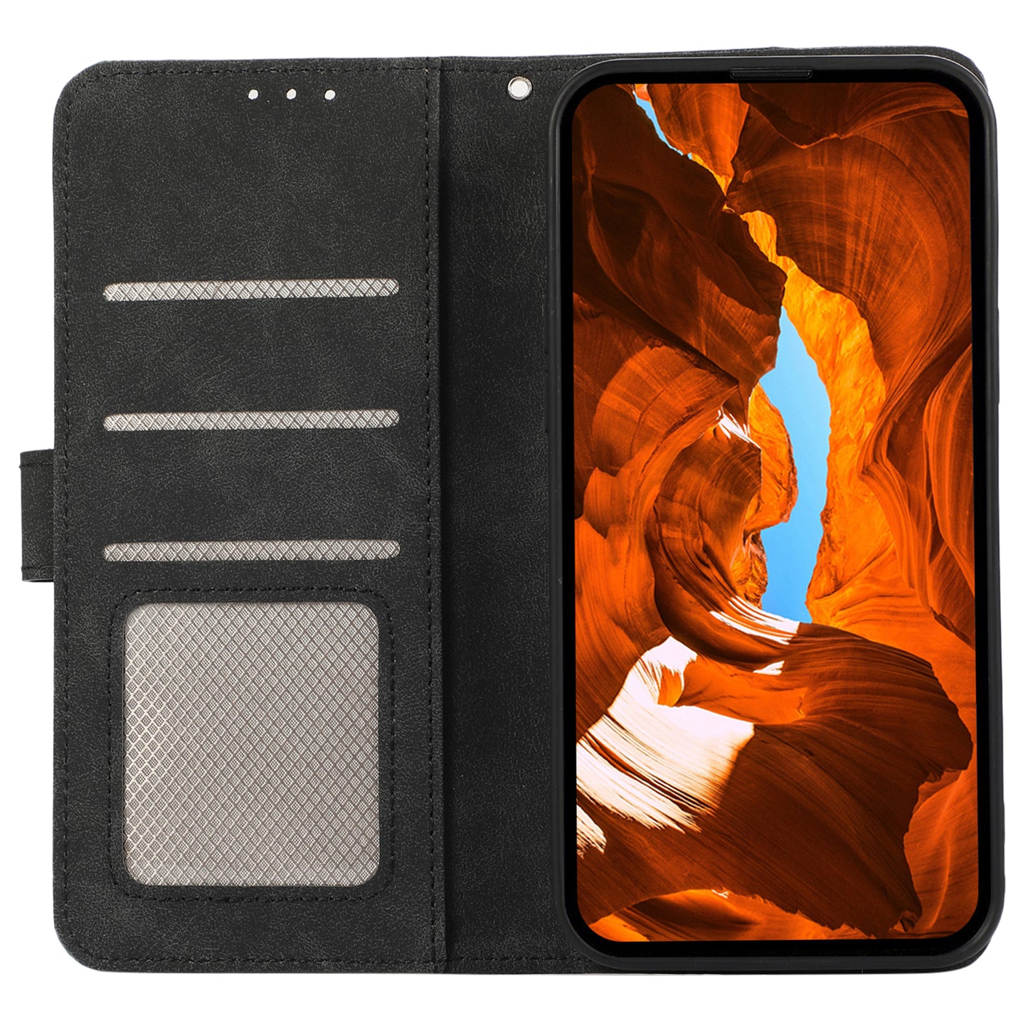 ABEEL For Samsung Galaxy S20 FE / S20 FE 5G / S20 FE 2022 / S20 Lite Case RFID Blocking Wallet Phone Cover - Black
