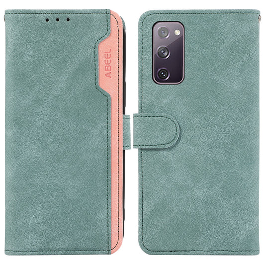 ABEEL For Samsung Galaxy S20 FE / S20 FE 5G / S20 FE 2022 / S20 Lite Case RFID Blocking Wallet Phone Cover - Baby Blue