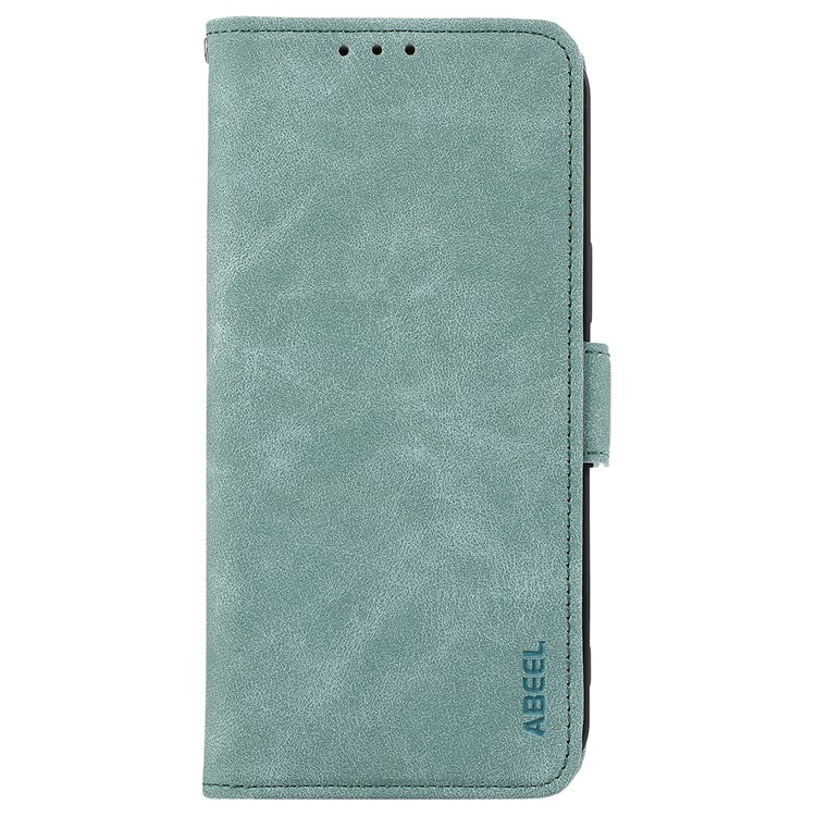 ABEEL For Samsung Galaxy S25+ / S24+ Phone Case Side Magnetic Clasp RFID Blocking Wallet Leather Cover - Baby Blue