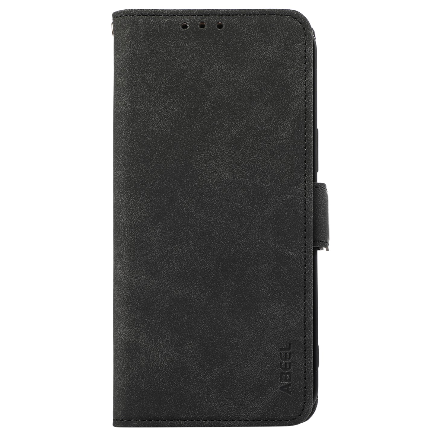 ABEEL For Samsung Galaxy S20 FE/S20 FE 5G/ S20 FE 2022/S20 Lite Magnetic Case RFID Blocking Folio Flip Style Phone Cover - Black