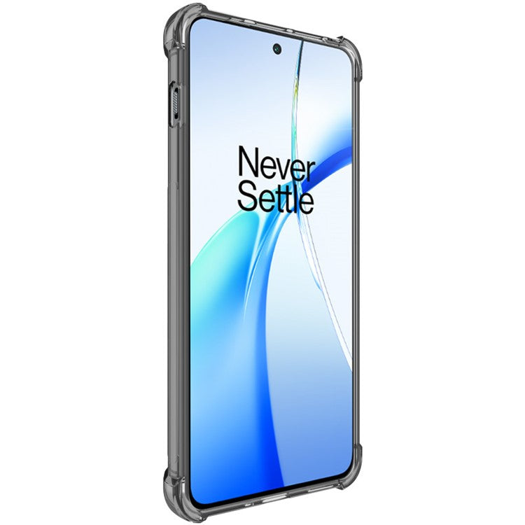 IMAK For OnePlus Ace 3V 5G Case Airbag Design TPU Anti-scratch Phone Cover - Transparent Black