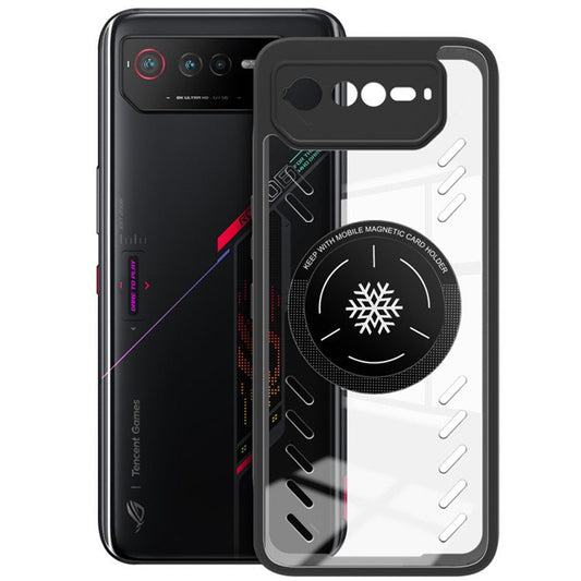 IMAK UX-9A Series for Asus ROG Phone 6 5G / 6 Pro 5G Case Clear PC+TPU Heat Dissipation Phone Shell