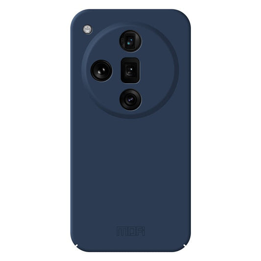MOFI JK Qin Series For Oppo Find X7 Ultra Slim Case Matte TPU+Acrylic Phone Back Shell - Blue