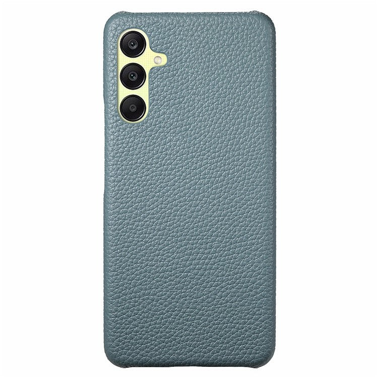 Y1 For Samsung Galaxy A25 5G (Global) (161.0 x 76.5 x 8.3mm) Phone Case Litchi Texture Leather+PC Cover - Baby Blue