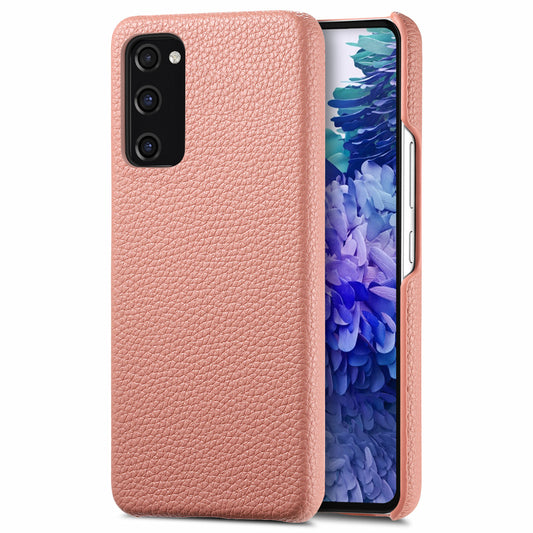 Y1 For Samsung Galaxy S20 FE / S20 FE 5G / S20 FE 2022 / S20 Lite Case Fleece Lining Leather+PC Phone Cover - Pink