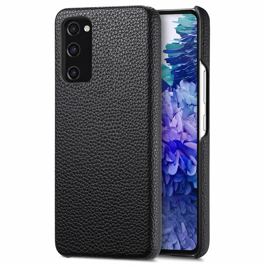 Y1 For Samsung Galaxy S20 FE / S20 FE 5G / S20 FE 2022 / S20 Lite Case Fleece Lining Leather+PC Phone Cover - Black