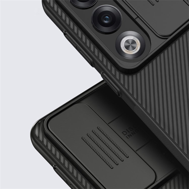 NILLKIN CamShield for OnePlus Ace 3V 5G Case Bump Proof PC Phone Cover with Slide Camera Lid - Black
