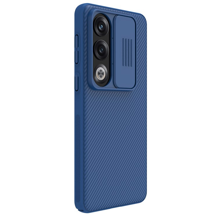 NILLKIN CamShield for OnePlus Ace 3V 5G Case Bump Proof PC Phone Cover with Slide Camera Lid - Blue