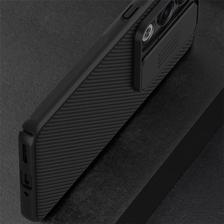 NILLKIN CamShield for OnePlus Ace 3V 5G Case Bump Proof PC Phone Cover with Slide Camera Lid - Blue