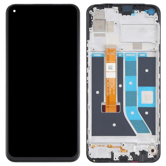 For Realme 7i (Asia) RMX2103 / C17 Grade C LCD Screen and Digitizer Assembly + Frame Replacement Part (without Logo)