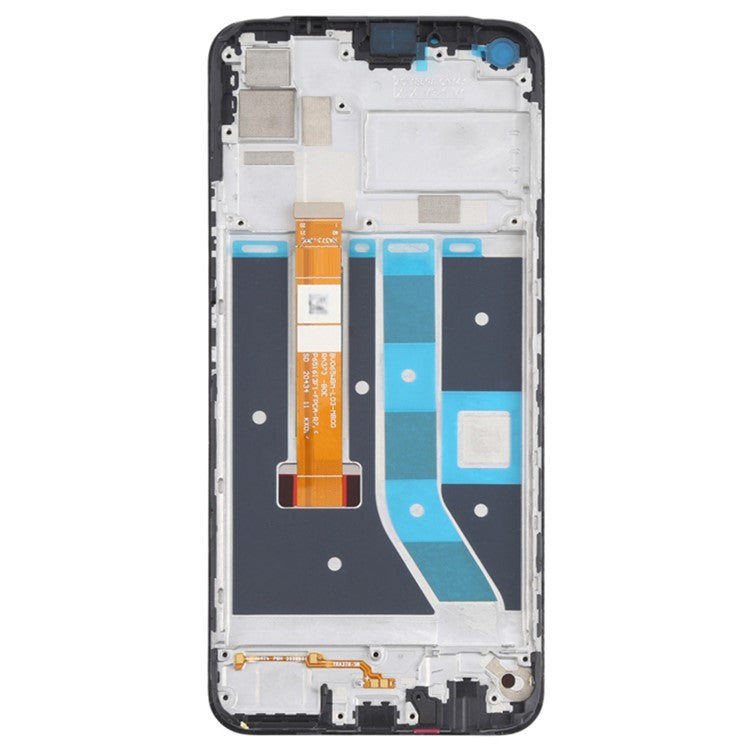 For Realme 7i (Asia) RMX2103 / C17 Grade C LCD Screen and Digitizer Assembly + Frame Replacement Part (without Logo)