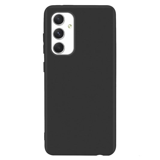 For Samsung Galaxy S24+ TPU Phone Protective Cover Matte Cell Phone Case - Black