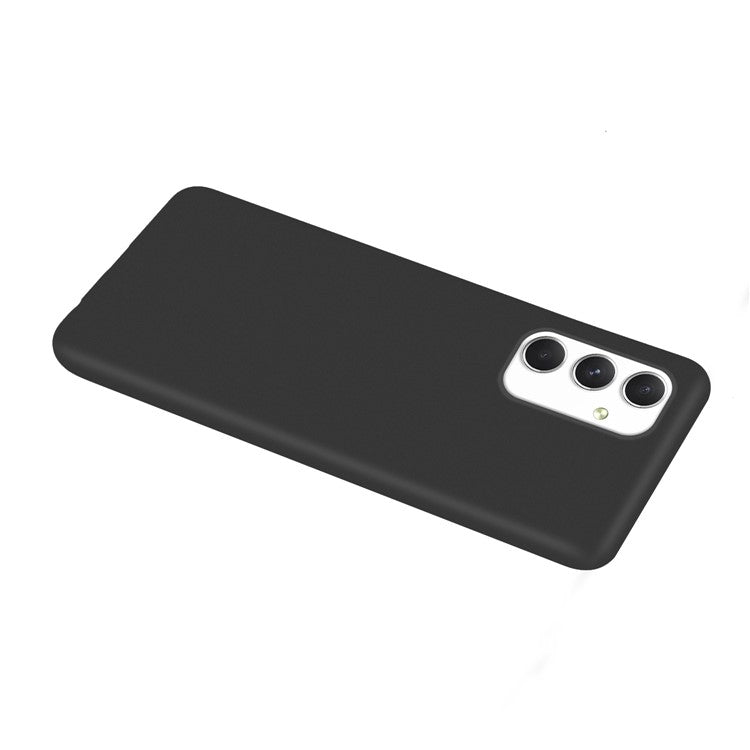 For Samsung Galaxy S24+ TPU Phone Protective Cover Matte Cell Phone Case - Black