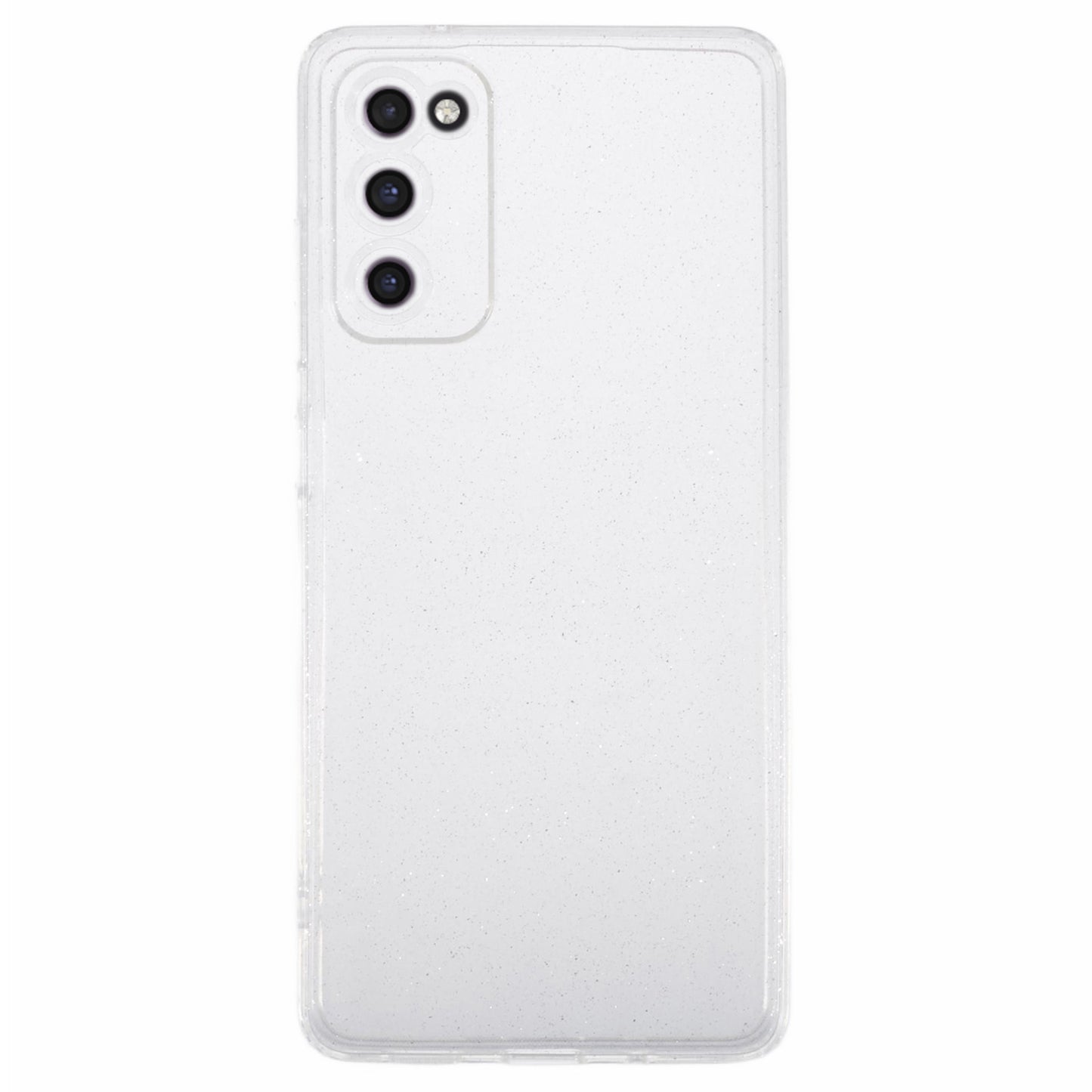 JTW Series for Samsung Galaxy S20 FE / S20 FE 5G / S20 FE 2022 / S20 Lite Case Glitter TPU Phone Cover - Transparent