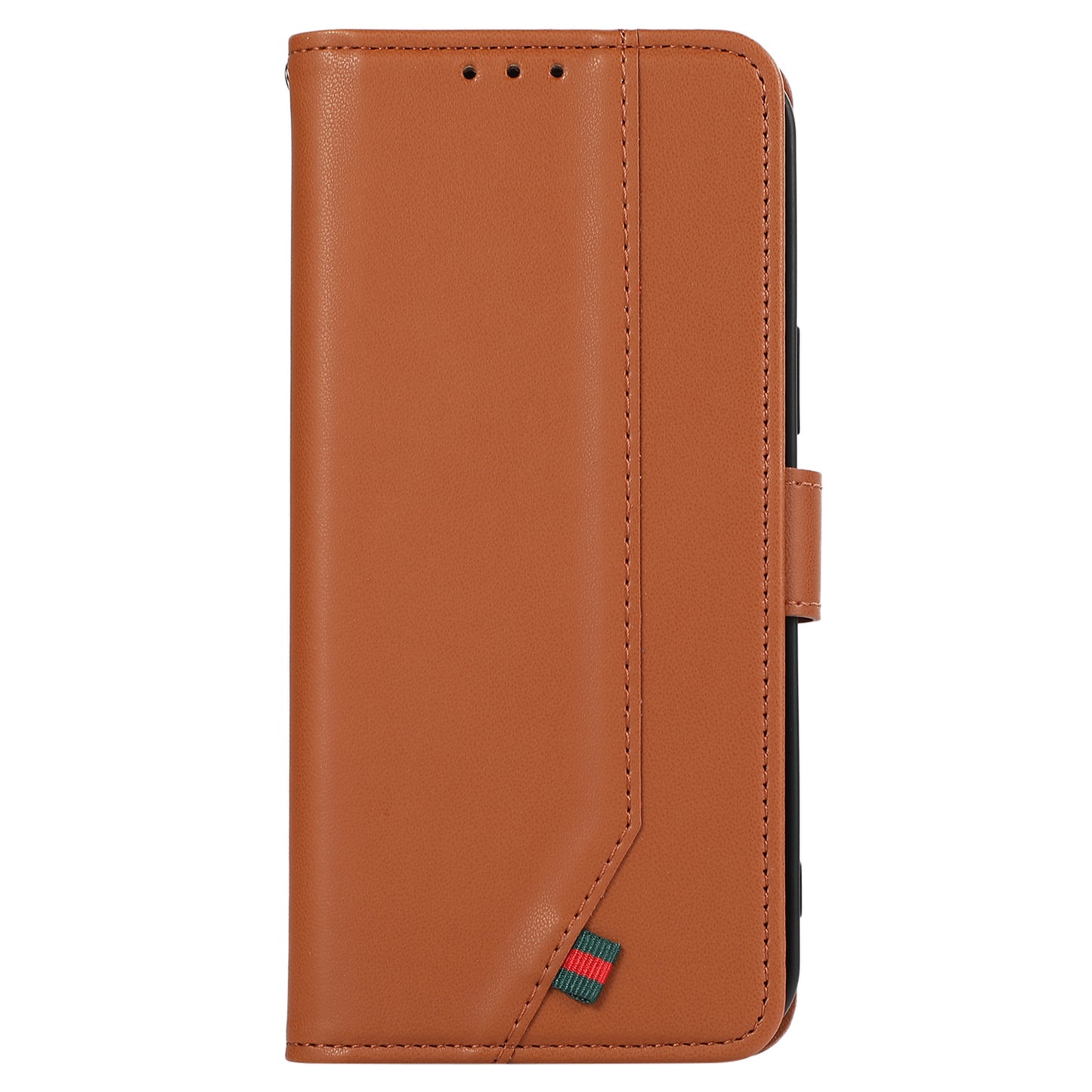 For Samsung Galaxy S20 FE / S20 FE 5G / S20 FE 2022 / S20 Lite Phone Case RFID Blocking Anti-scratch Leather Cover - Brown