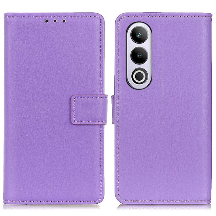 For OnePlus Nord CE4 5G Case PU Leather Phone Cover with Wallet Stand - Purple