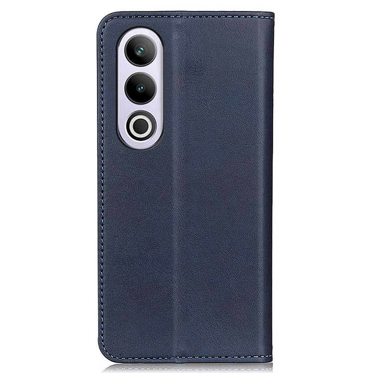 For OnePlus Nord CE4 5G Case Split Leather Magnetic Adsorption Flip Phone Cover - Blue