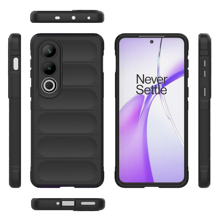 For OnePlus Ace 3V 5G Phone Case TPU Rugged Drop Protection Back Cover - Black