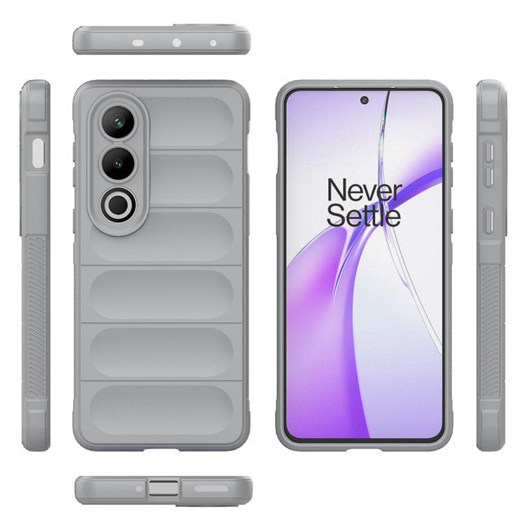 For OnePlus Ace 3V 5G Phone Case TPU Rugged Drop Protection Back Cover - Light Grey