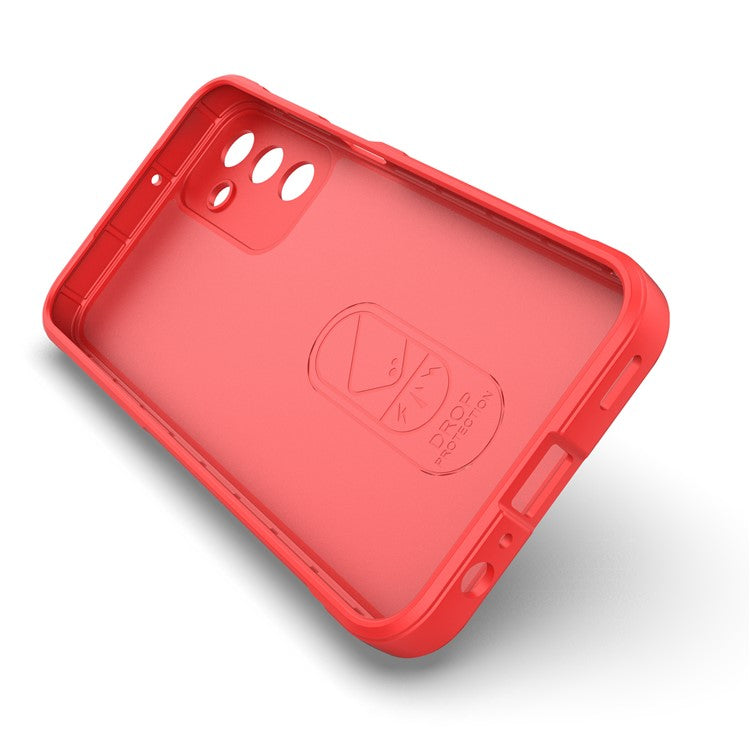 For Samsung Galaxy M15 5G / F15 5G Case Anti-Scratch Soft TPU Phone Protection Cover - Red