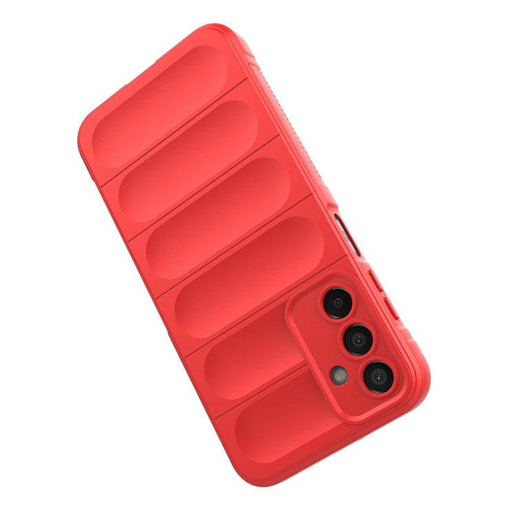 For Samsung Galaxy M15 5G / F15 5G Case Anti-Scratch Soft TPU Phone Protection Cover - Red