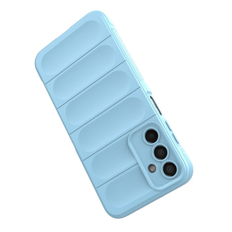 For Samsung Galaxy M15 5G / F15 5G Case Anti-Scratch Soft TPU Phone Protection Cover - Baby Blue