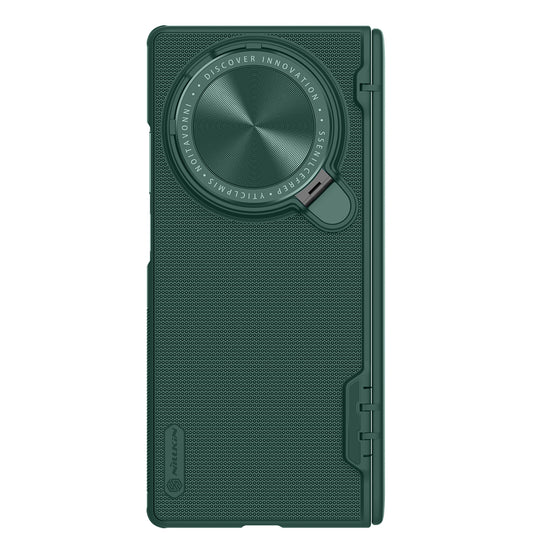 NILLKIN Super Frosted Shield Prop for vivo X Fold3 Kickstand Case Camera Lens Lid Phone Back Cover - Green
