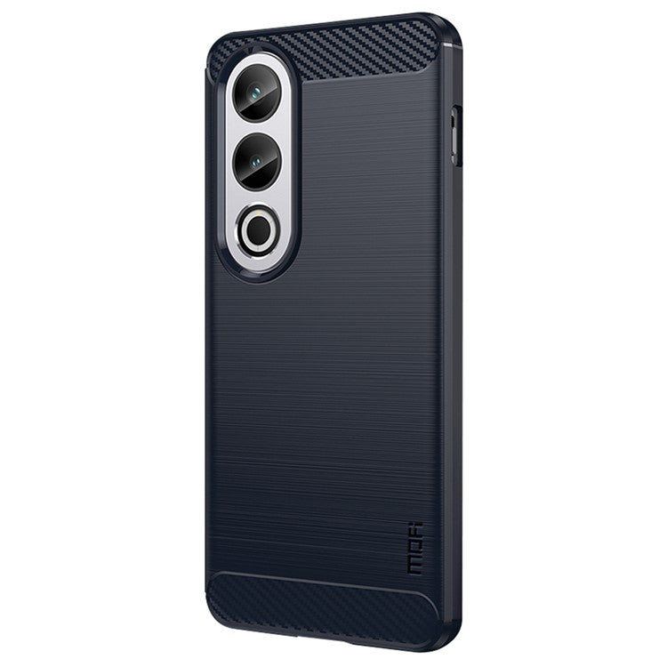MOFI JK TPU Series-1 Phone Case for OnePlus Ace 3V 5G Carbon Fiber Texture TPU Cover - Blue