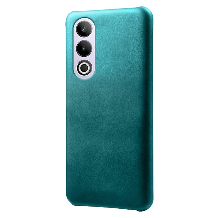 For OnePlus Ace 3V 5G Cases Leather Coated PC Calf Texture Cell Phone Cover - Green