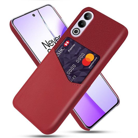 For OnePlus Ace 3V 5G Case with Card Slot PC Shock Absorbing Phone Cover - Red