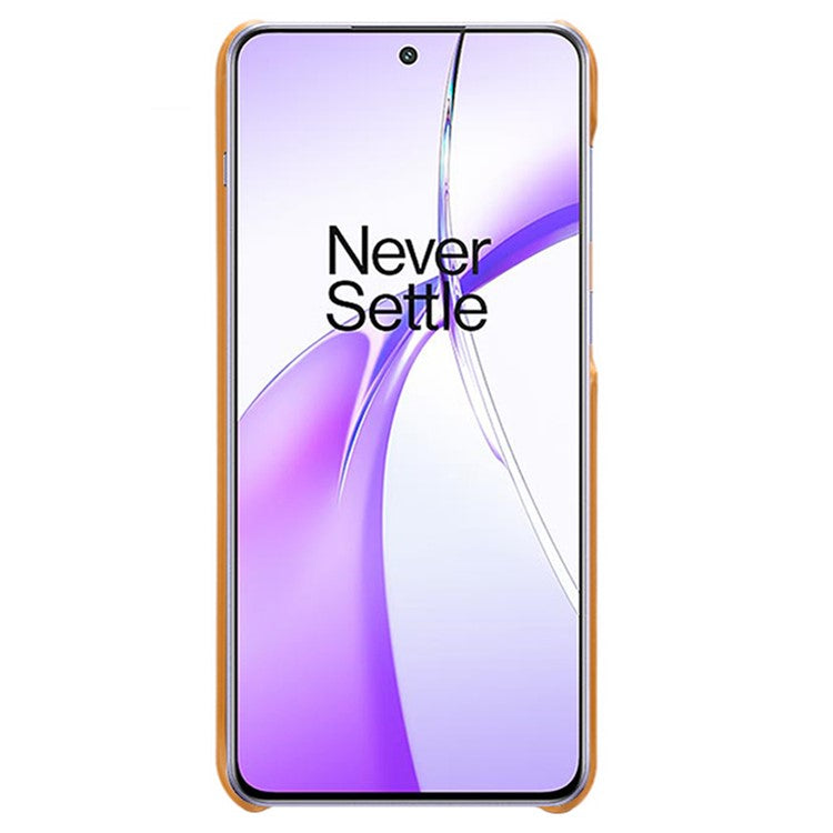 For OnePlus Ace 3V 5G Case PU Leather+PC Card Slots Back Cover - Orange