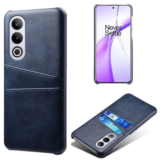 For OnePlus Ace 3V 5G Case PU Leather+PC Card Slots Back Cover - Blue